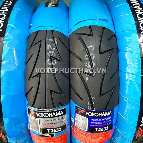 YOKOHAMA S502 80/90-14 TL - 90/90-14 TL