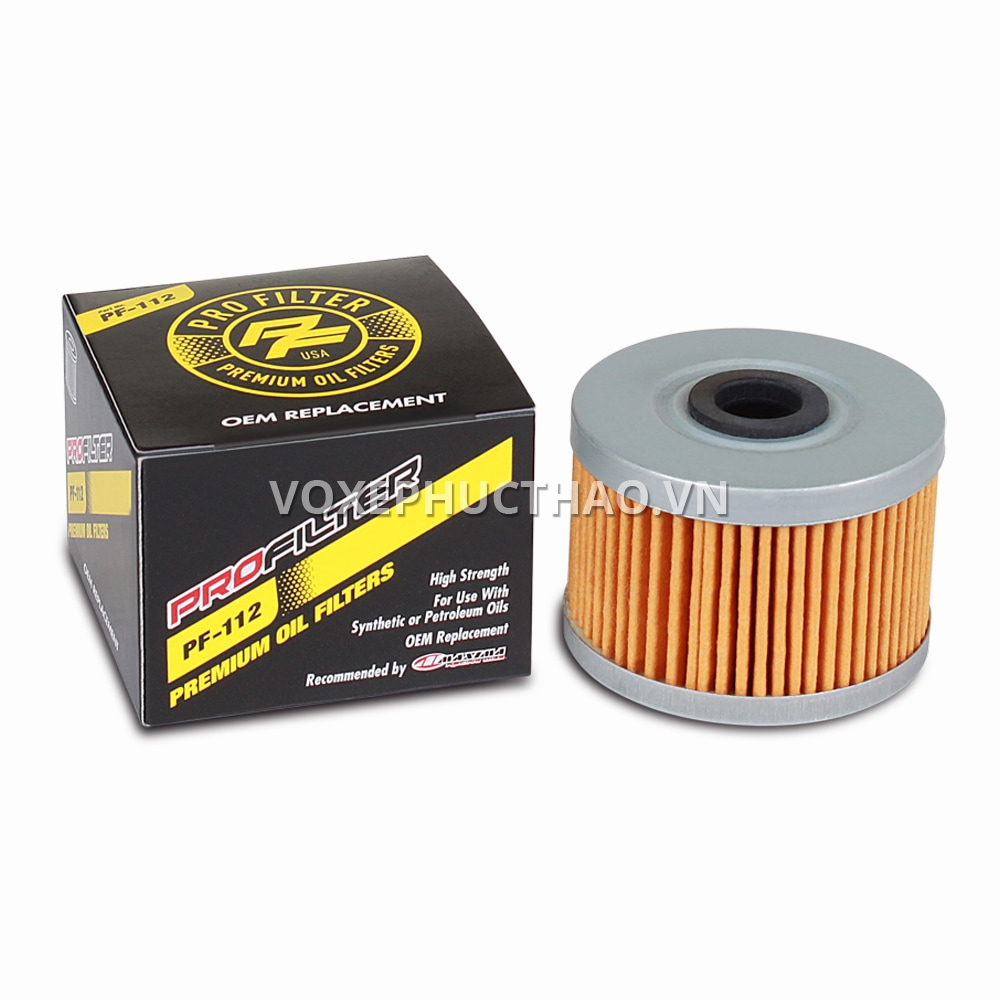 PROFILTER PF-112 LỌC NHỚT MOTO HONDA CBR250R / CRF250 / CB300R / REBEL 300 / KAWASAKI Z125 / W175