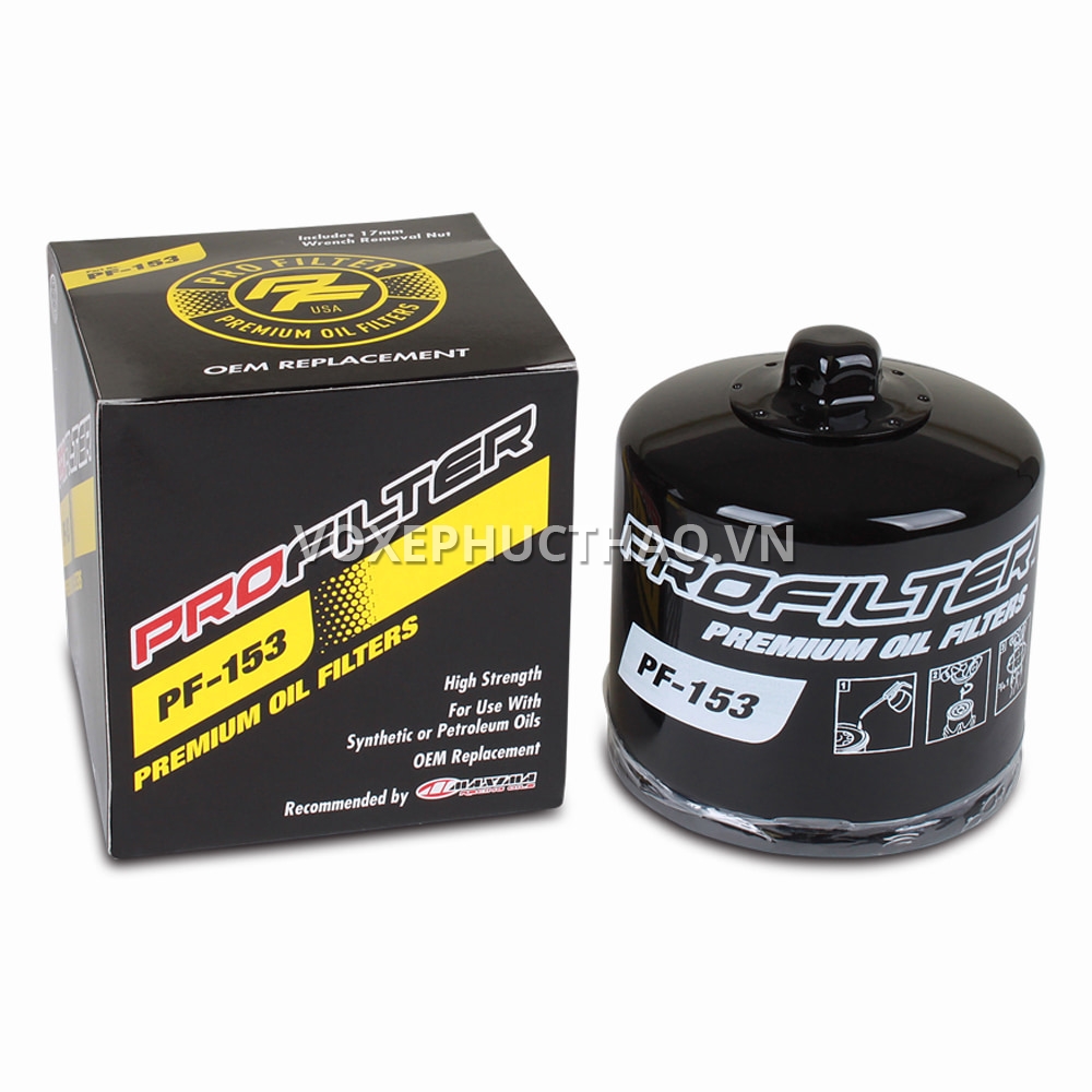 PROFILTER PF-153 LỌC NHỚT MOTO DUCATI DIAVEL / MONSTER / HYPERMOTARD / HYPERSTRADA / MULTISTRADA / SCRAMBLER