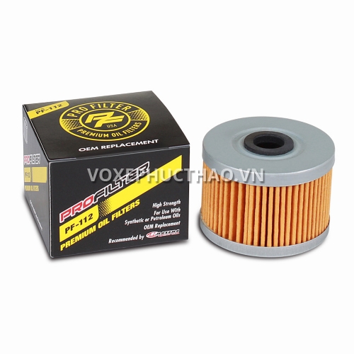 PROFILTER PF-112 LỌC NHỚT MOTO HONDA CBR250R / CRF250 / CB300R / REBEL 300 / KAWASAKI Z125 / W175