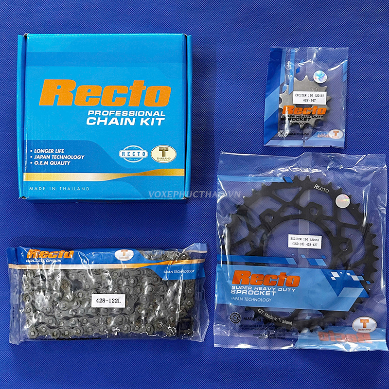 NHÔNG SÊN DĨA RECTO EXCITER 150 9 LY