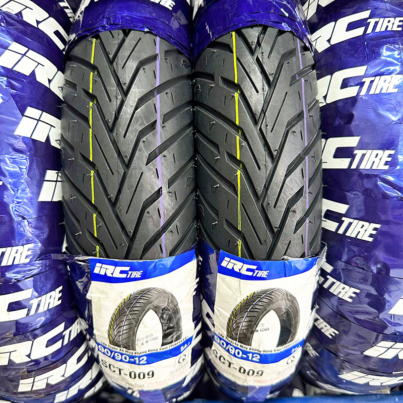 VỎ IRC SCT009 90/90-12 TL - 90/90-12 TL
