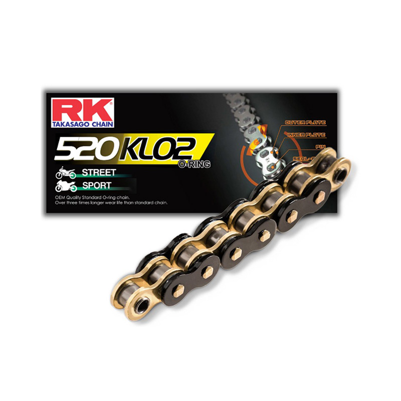 SÊN RK VÀNG ĐEN 520KLO2 O-RING