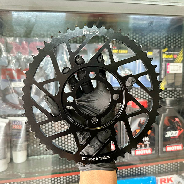 DĨA RECTO LASER LSD03 52T DATBIKE QUANTUM