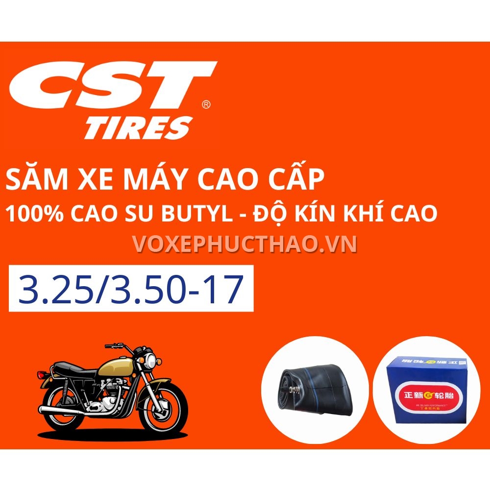 SĂM XE RUỘT XE CHENGSHIN 3.25-17 3.50-17 100/70-17 100/80-17 100/90-17