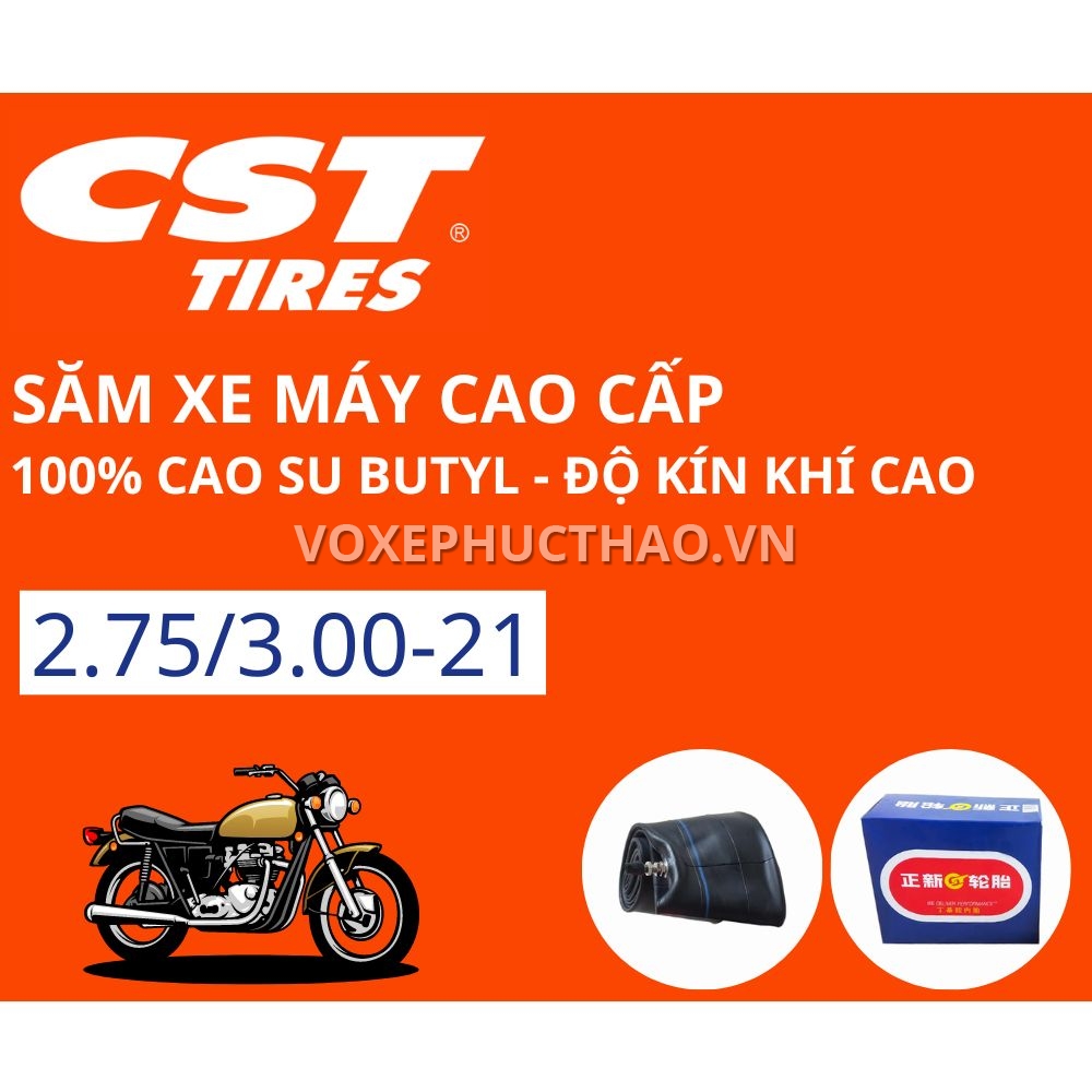 SĂM XE RUỘT XE CHENGSHIN 2.75-21 3.00-21 80/100-21 90/90-21 90/100-21