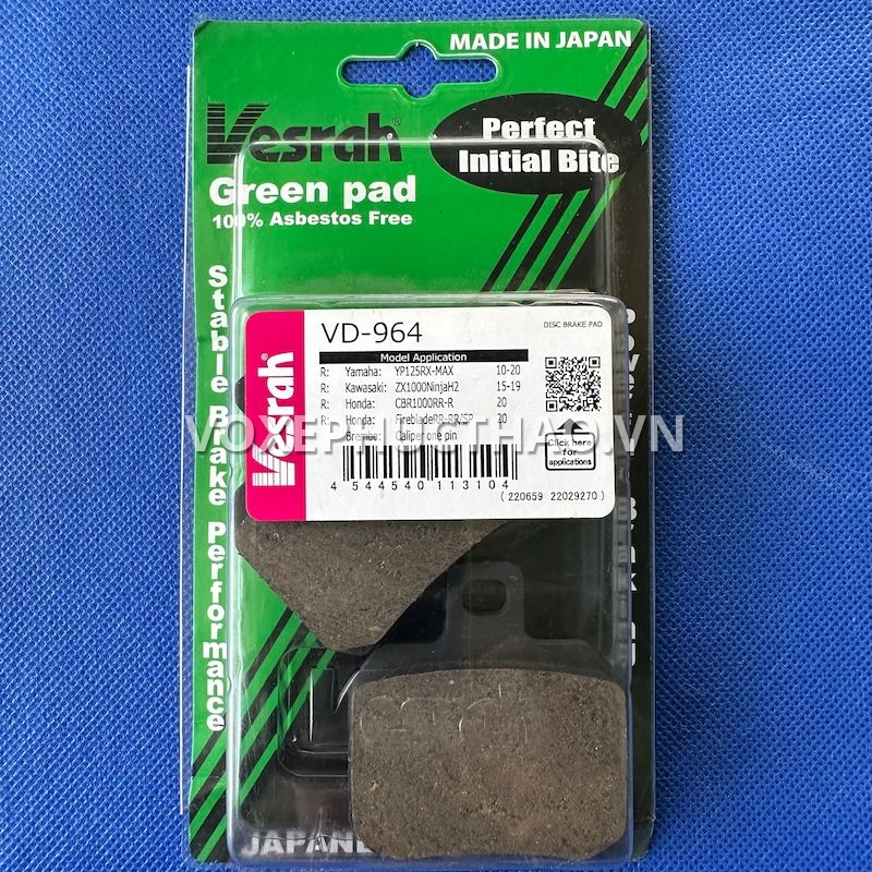 VESRAH BỐ THẮNG ĐĨA SAU KAWASAKI H2 / BENELLI LEONCINO 500 / BN302 / BỐ SAU ĐA SỐ CÁC DÒNG DUCATI