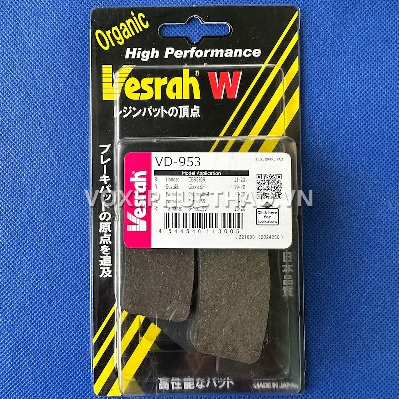 VESRAH BỐ THẮNG ĐĨA SAU KTM 200 250 390 / DUCATI SCRAMBLER 62 / SCRAMBLER 1100 / MONSTER 797 / YAMAHA TENERE 700