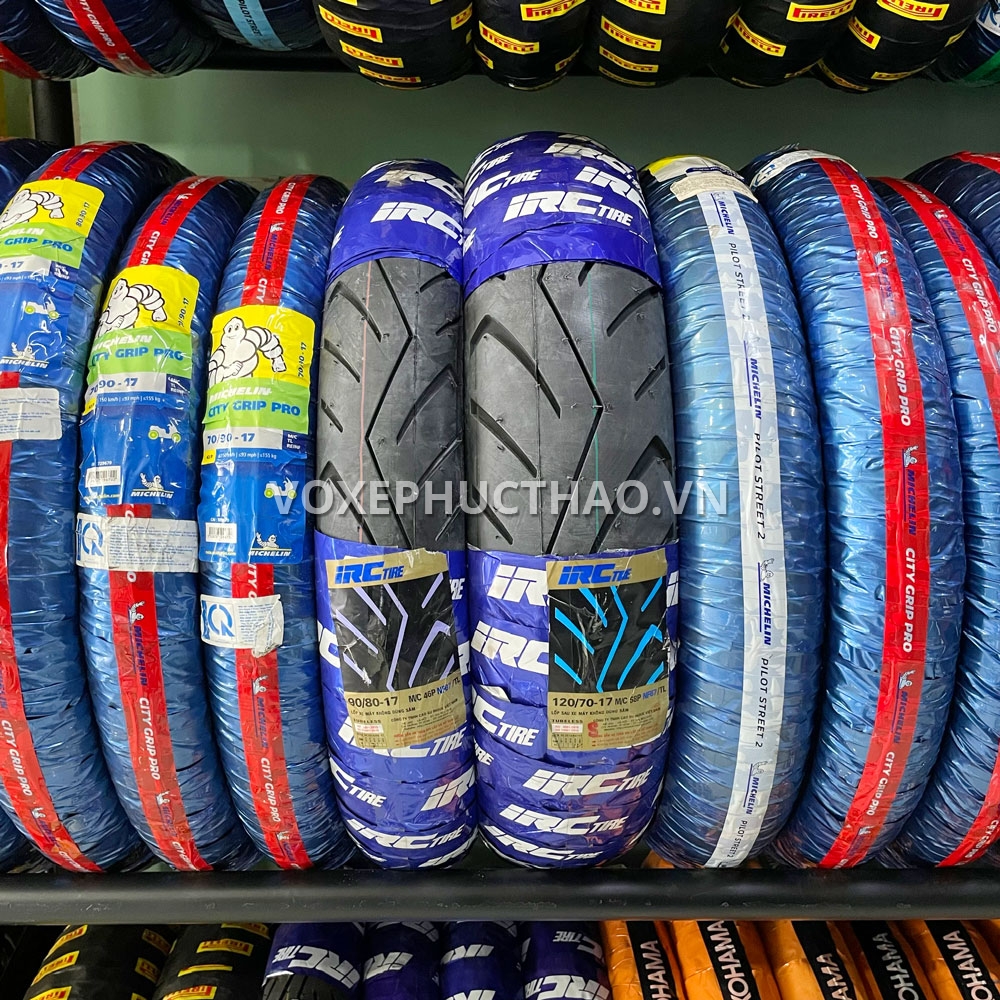 IRC NF67 90/80-17 TL - 120/70-17 TL