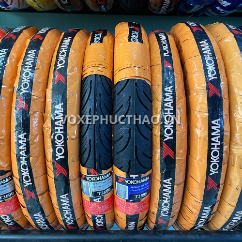 YOKOHAMA S501 Vỏ trước 70/90-17 TL, vỏ sau 80/90-17 TL