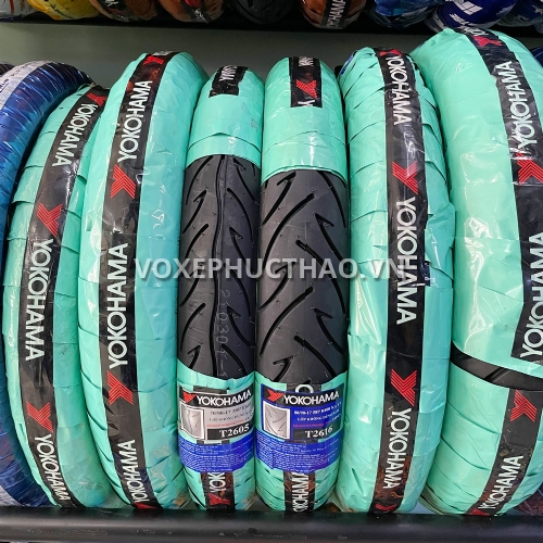 YOKOHAMA NINJA (S800) Vỏ trước 70/90-17 TL, vỏ sau 80/90-17 TL