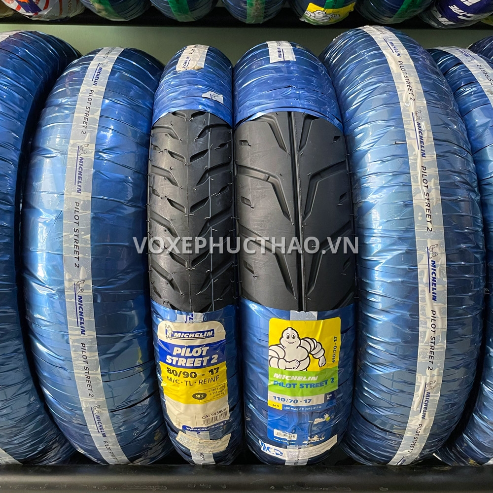 MICHELIN PILOT STREET 2. 80/90-17 TL - 110/70-17 TL
