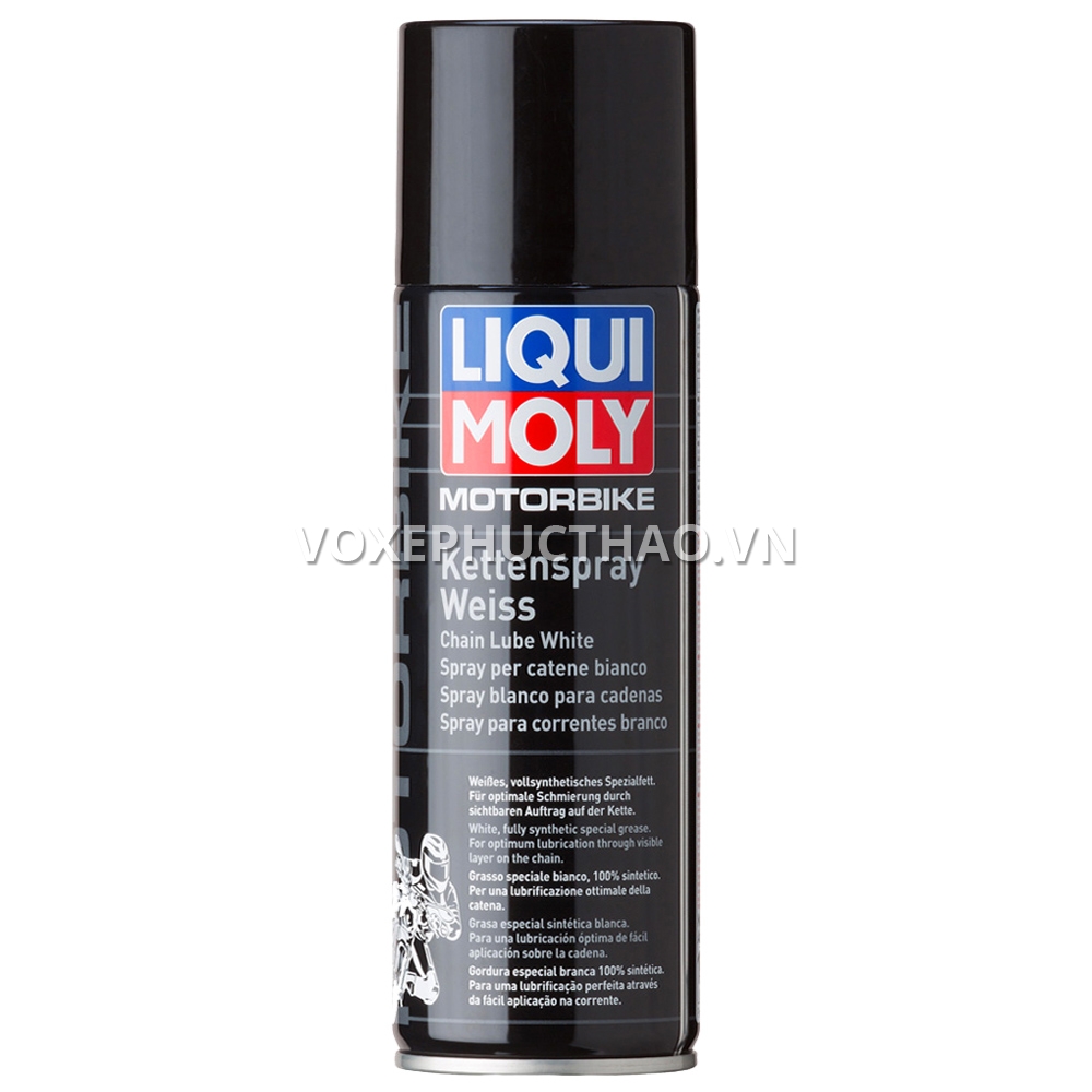 Dưỡng sên Liqui Moly Kettenspray Motorbike 400ml