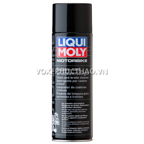 CHAI VỆ SINH SÊN LIQUI MOLY 500ml, VỆ SINH SÊN CÓ PHỐT CAO SU