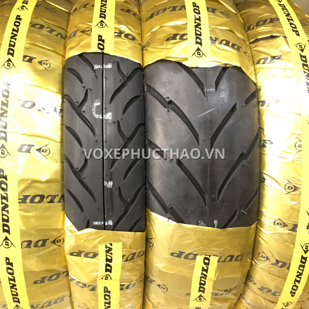 DUNLOP TT902 - D102 Vỏ trước 90/80-17 TL - vỏ sau 120/70-17 TL