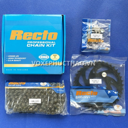 NHÔNG SÊN DĨA RECTO RAIDER FI 9 LY