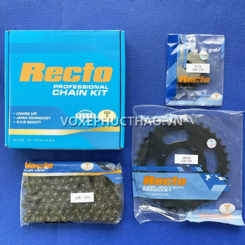 NHÔNG SÊN DĨA RECTO VIVA XĂNG CƠ 9 LY