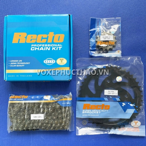 NHÔNG SÊN DĨA RECTO RAIDER XĂNG CƠ 9 LY