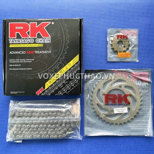 NHÔNG SÊN DĨA RK PHỐT CAO SU EXCITER 135 2011 - 2014 10 LY