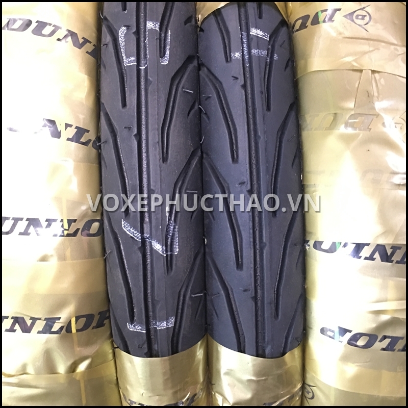 DUNLOP TT900 vỏ trước 2.25-17 TT, vỏ sau 2.50-17 TT