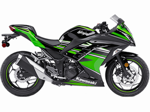 NHÔNG SÊN DĨA KAWASAKI NINJA 300